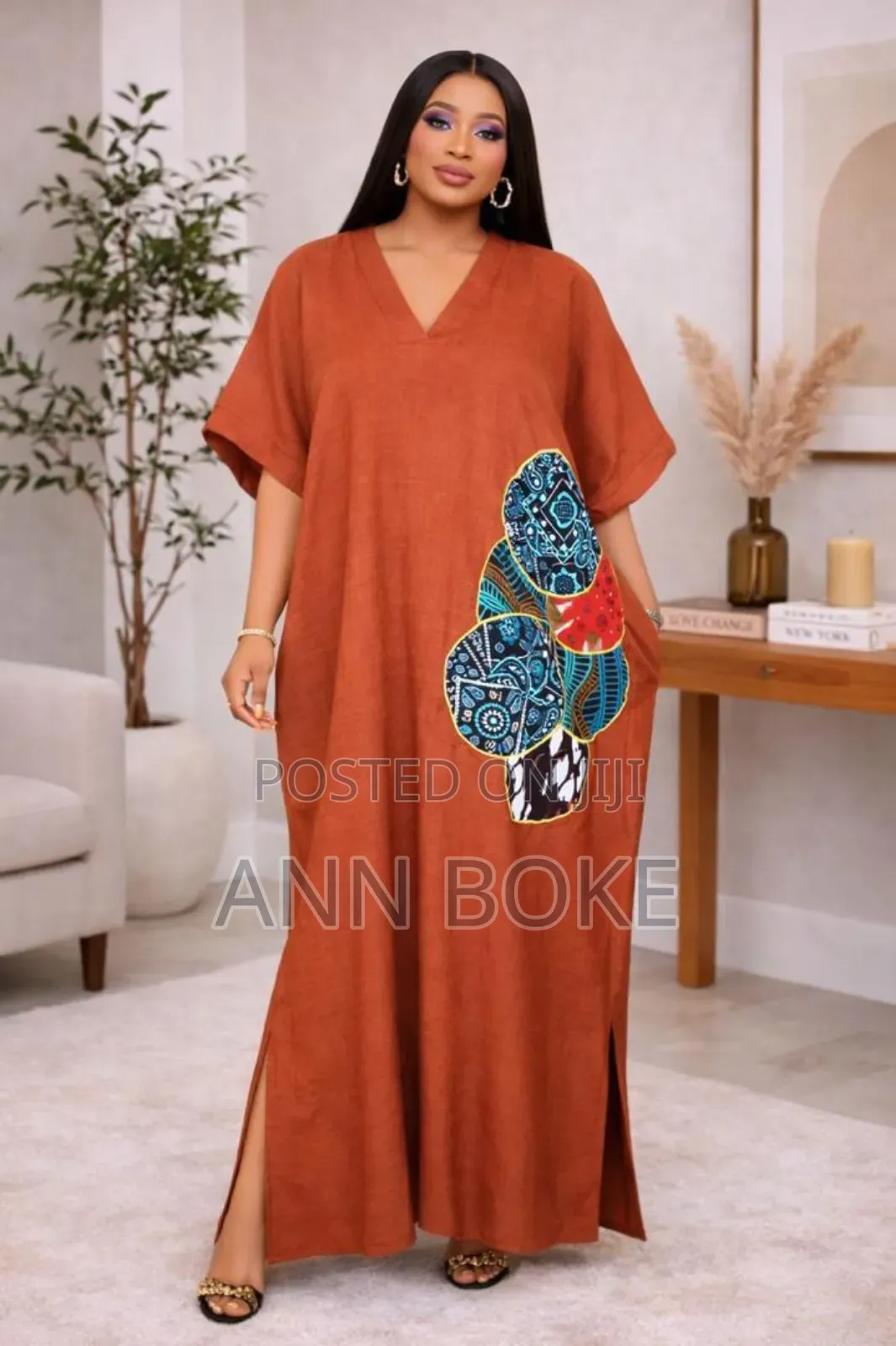 New Collections of Maxi Drese
Linen Patched With Original Kitenge
Free