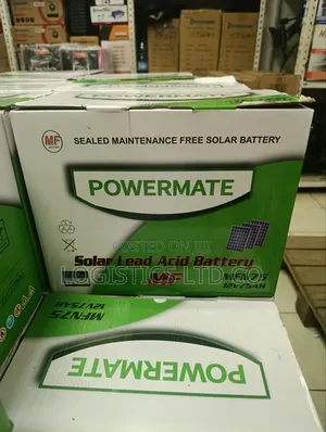 Powermate 75ah Solar Battery Dry Cell Maintenance
