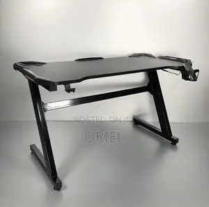 Gaming Tables : Led Light Gaming Workstation for Home