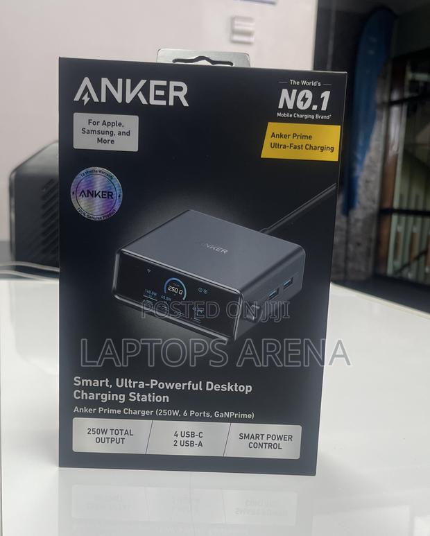 Anker Ganprime Charger 250w 6 Ports