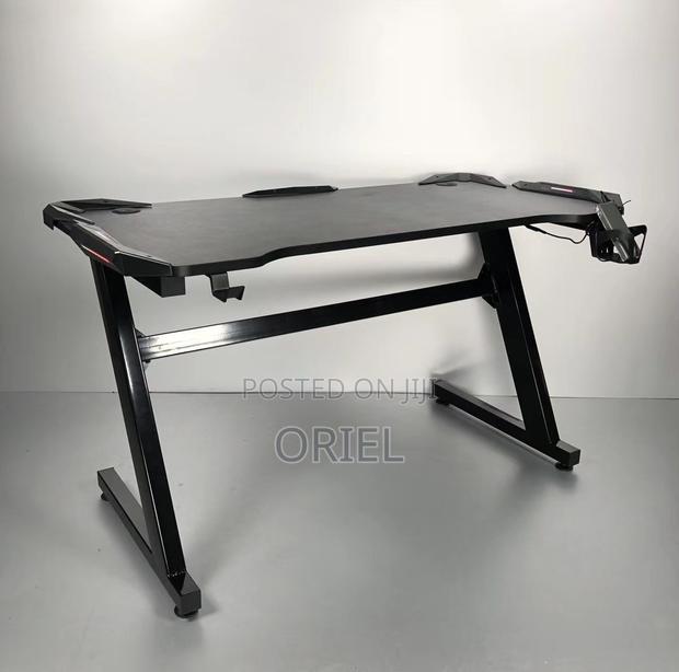 Gaming Tables : Led Light Gaming Workstation for Home - thumbnail 9