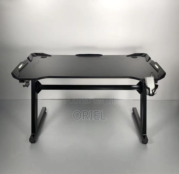 Gaming Tables : Led Light Gaming Workstation for Home - thumbnail 11
