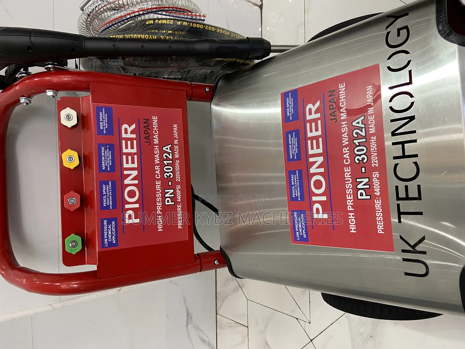 Pioneer 4400 Psi High Pressure Car Wash Machine