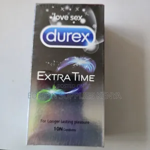 Durex Condoms 10/ 12pack Extra Time Pleasure Me Extra Safe Bubblegum