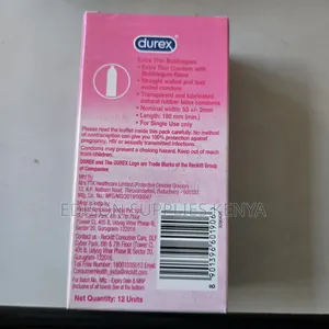 Durex Condoms 10/ 12pack Extra Time Pleasure Me Extra Safe Bubblegum