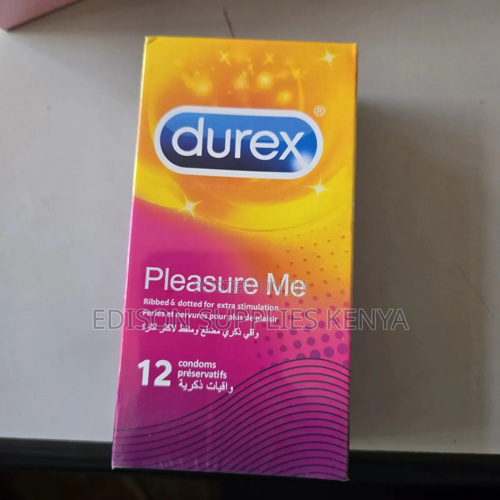 Durex Condoms 10/ 12pack Extra Time Pleasure Me Extra Safe Bubblegum