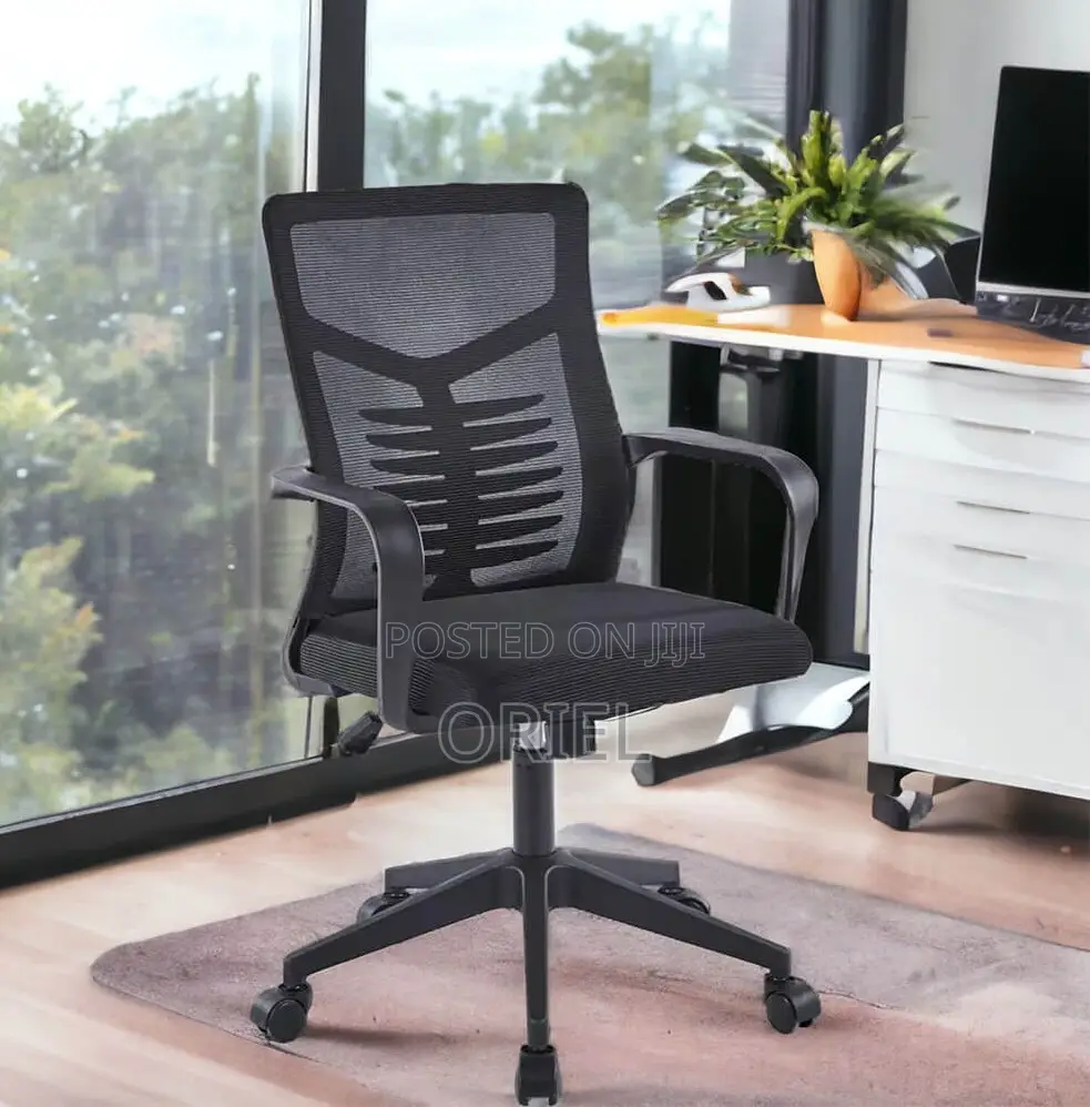 Office Chairs : Adjustable Mid-Back Executive Office Chair