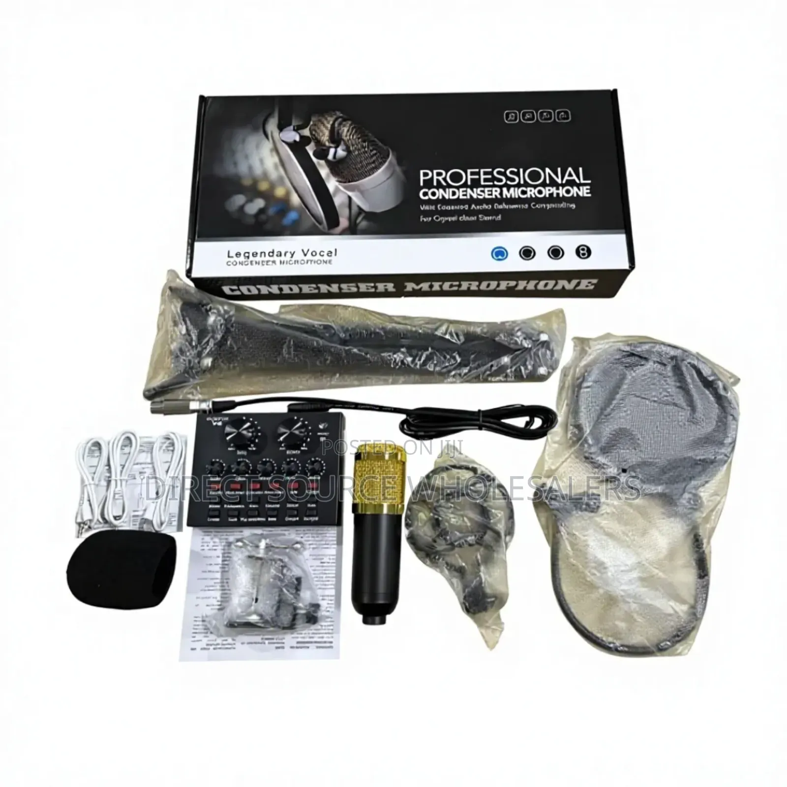 Audio Recording Live Webcast With XLR