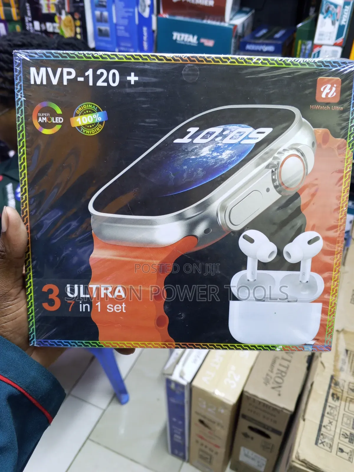 3 Ultra 7 in 1 Set Smart Watch