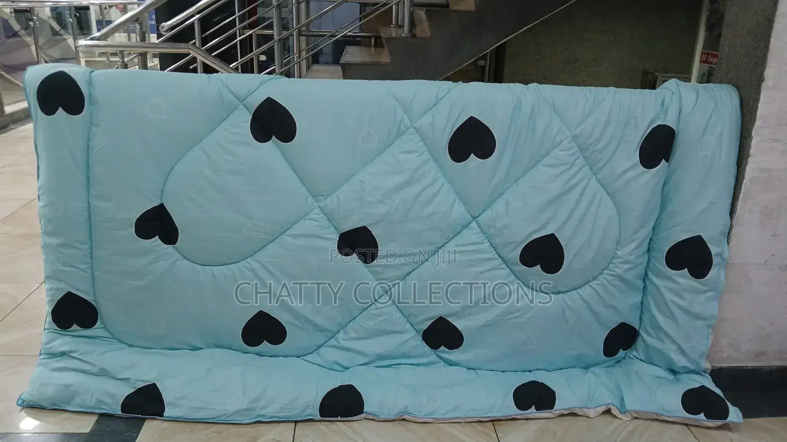 5 by 6 and 6 by 7 Tc Binded Duvet With Bedsheet and Pillow Cases
