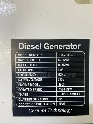 Pulsar Super Silent Diesel Generator