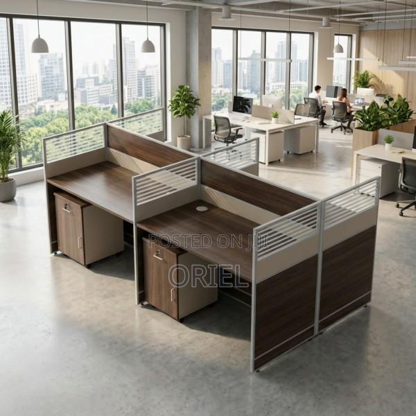 Office Workstation : Modern Staff Office Workstation Setup - thumbnail 3