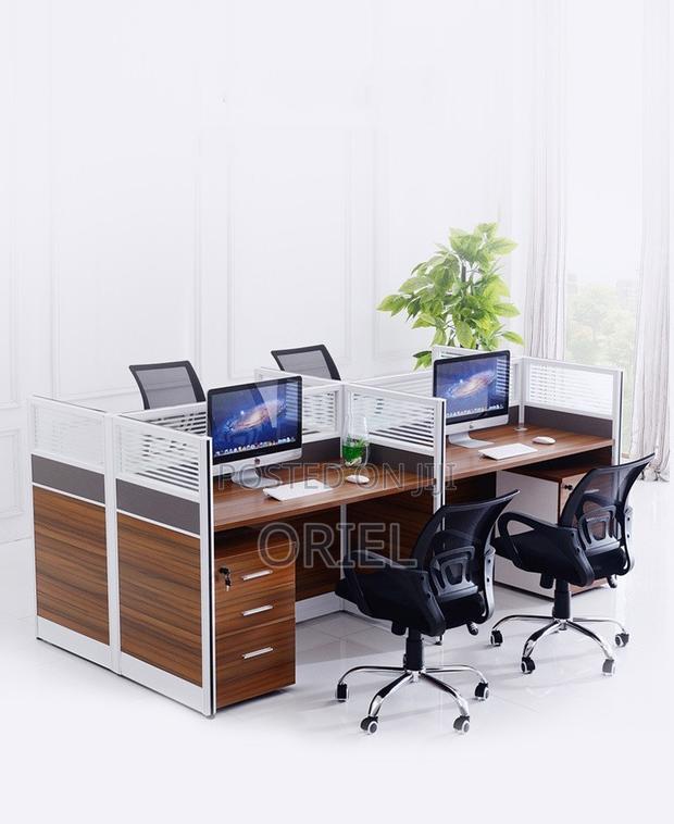 Office Workstation : Modern Staff Office Workstation Setup - thumbnail 4