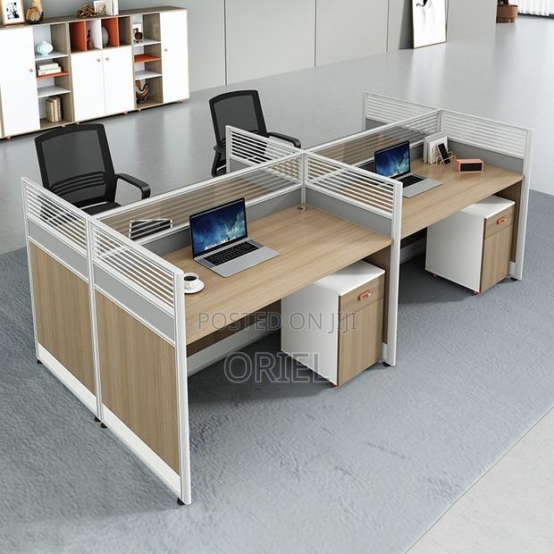 Office Workstation : Modern Staff Office Workstation Setup - thumbnail 6