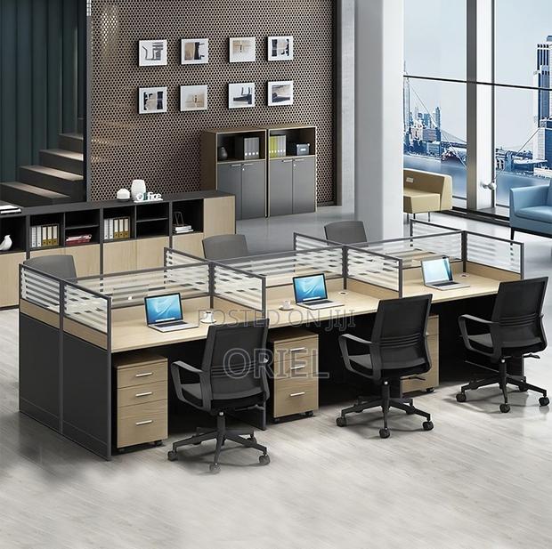 Office Workstation : Modern Staff Office Workstation Setup - thumbnail 7