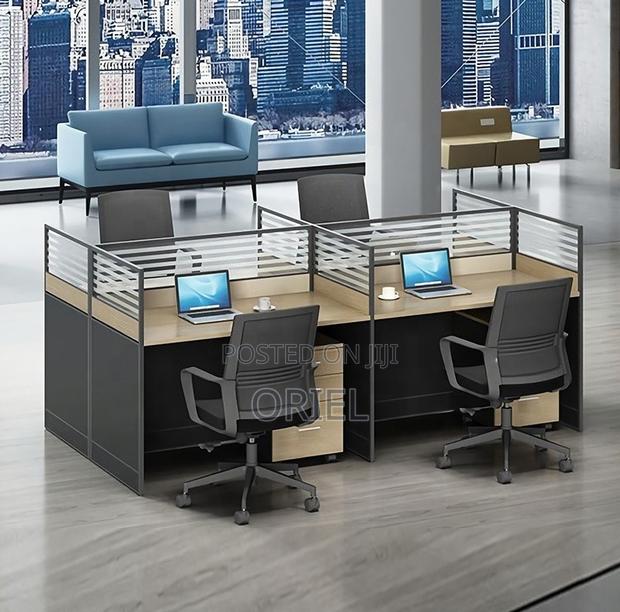 Office Workstation : Modern Staff Office Workstation Setup - thumbnail 9