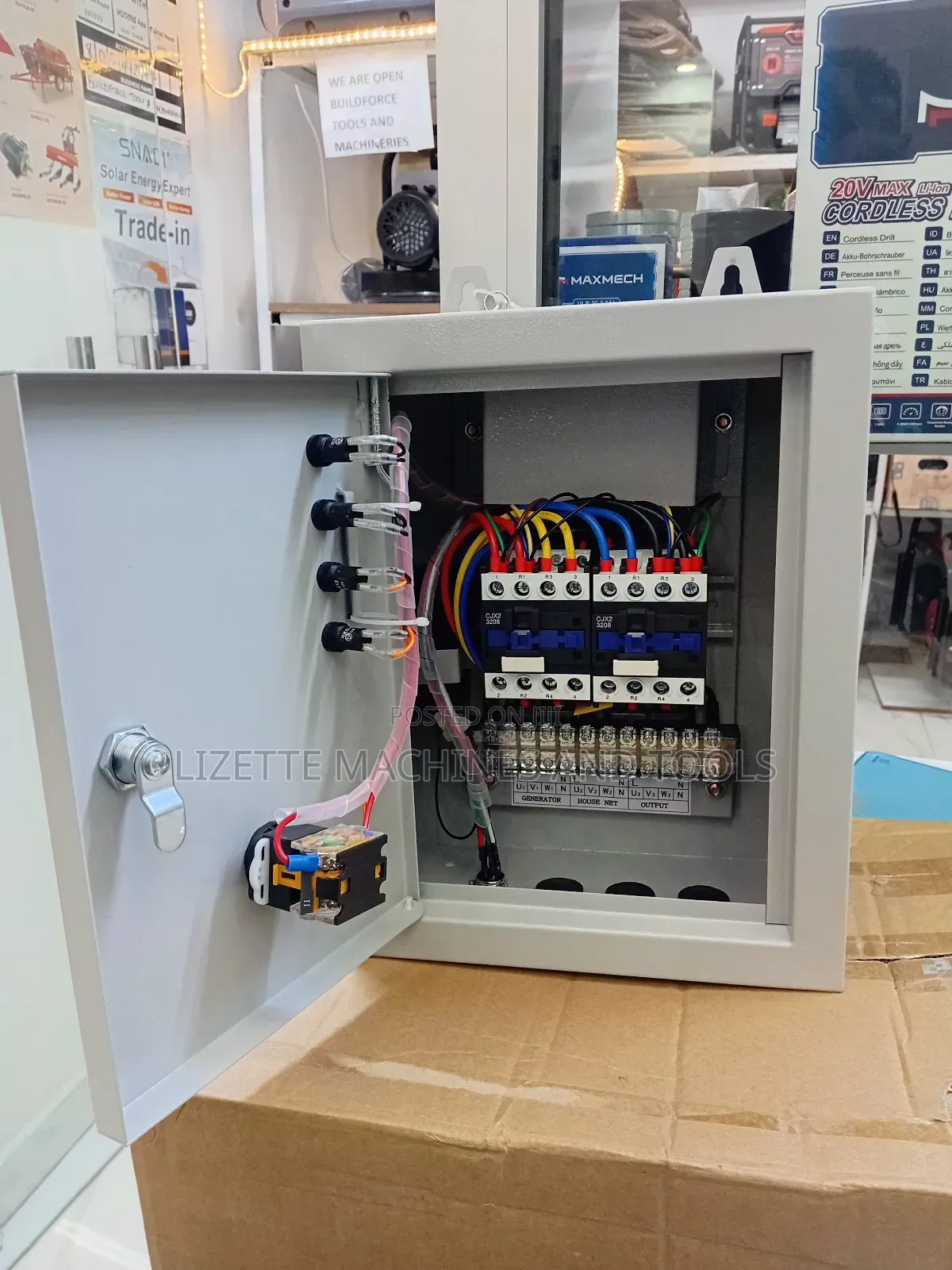 Dual Phase Automatic Transfer Switch (Ats)