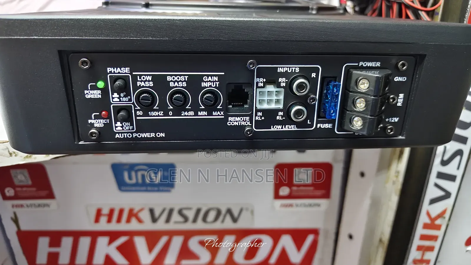 Glen Hansen Underseat Woofer With Amp