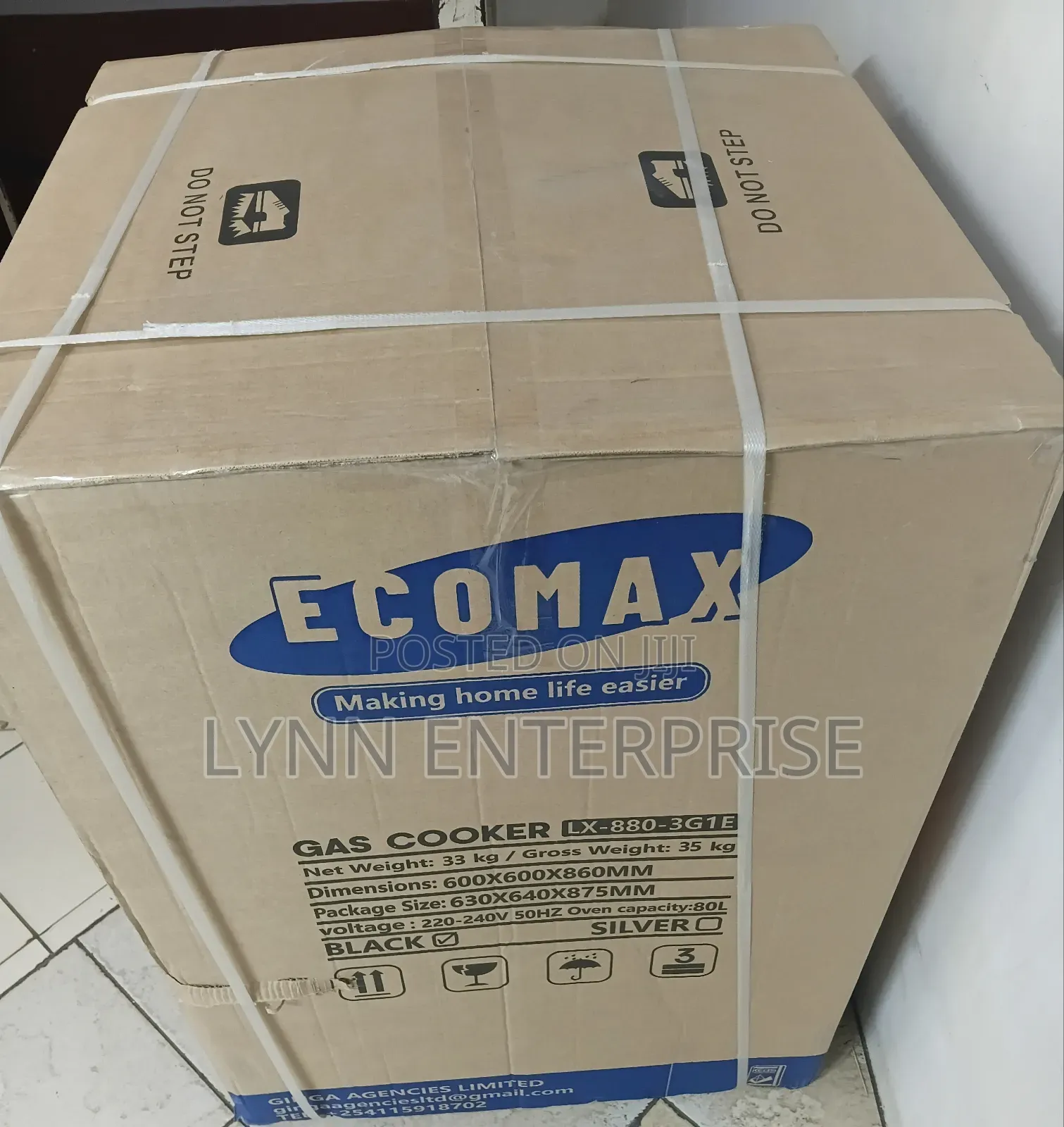 60*60 Ecomax 3+1 Standing Cooker