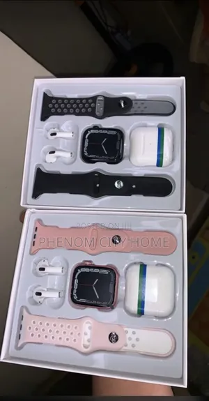 W26 2 in 1 Smart Watch With Earpods