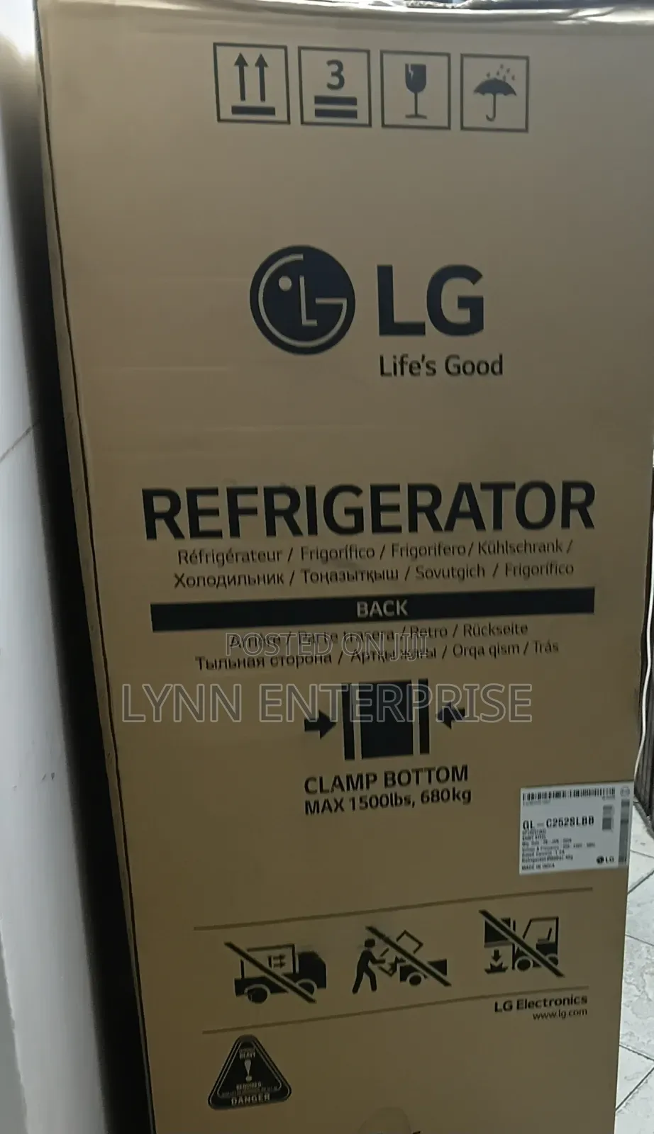 Lg No Frost Refrigerator 234 Litres