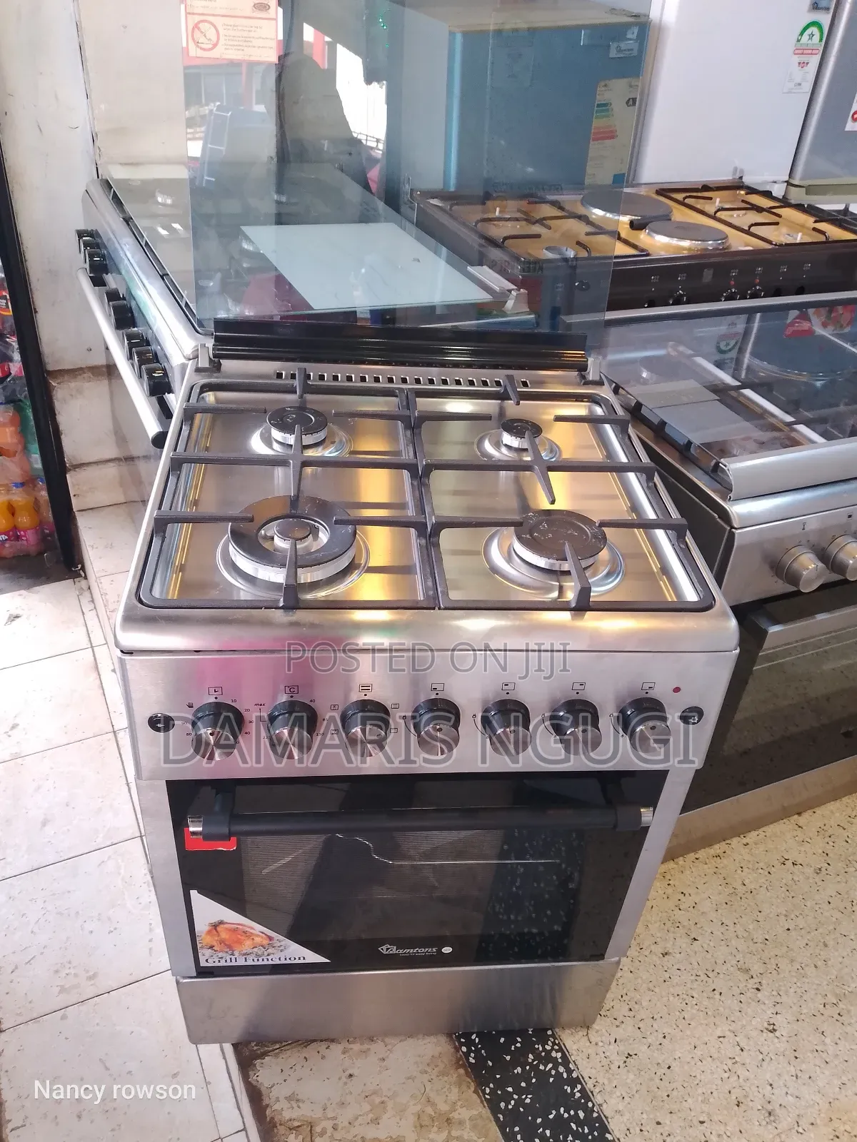 With Wok Burner Ramtons Cooker