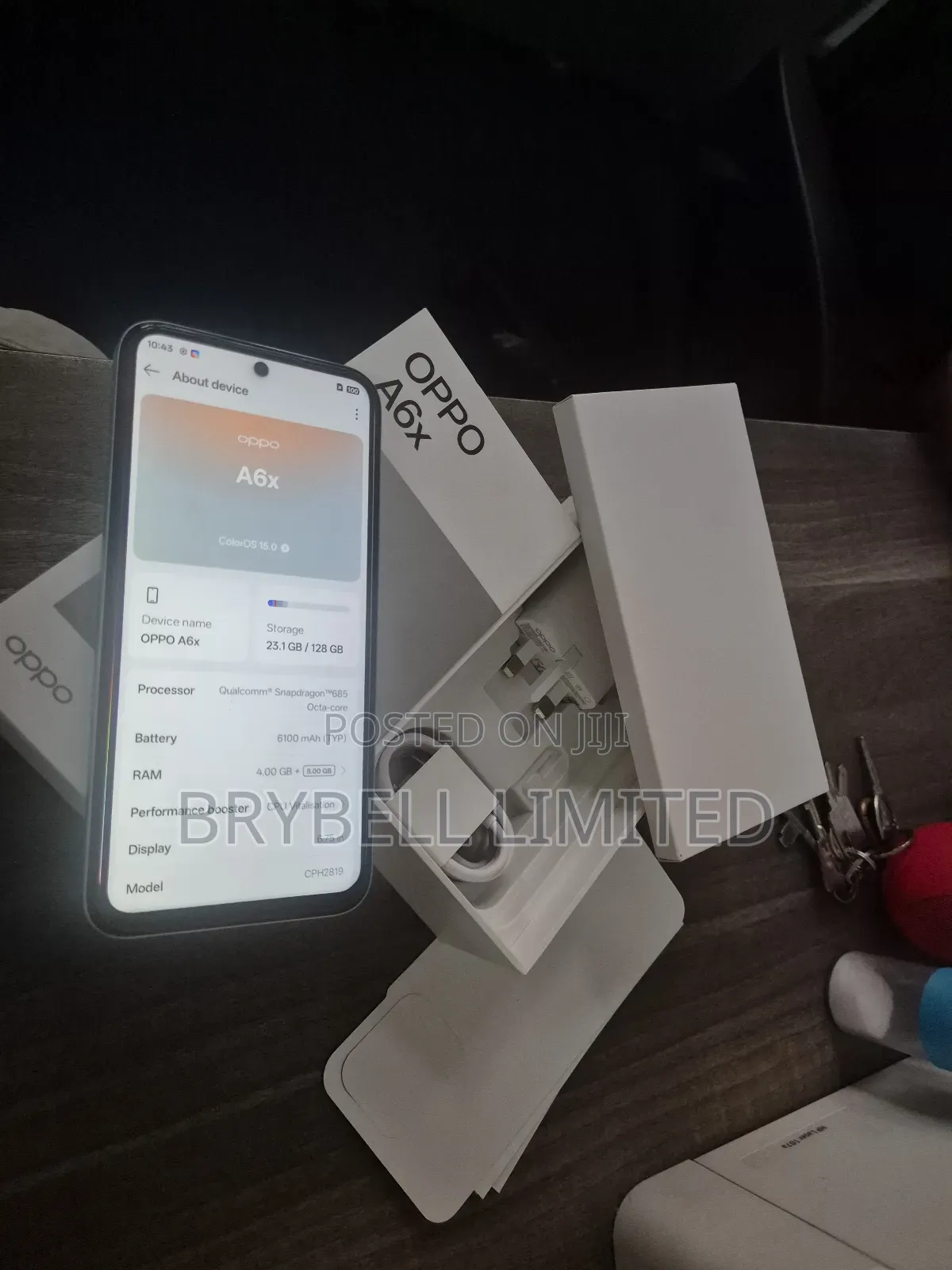 Oppo A6x 128 GB Blue