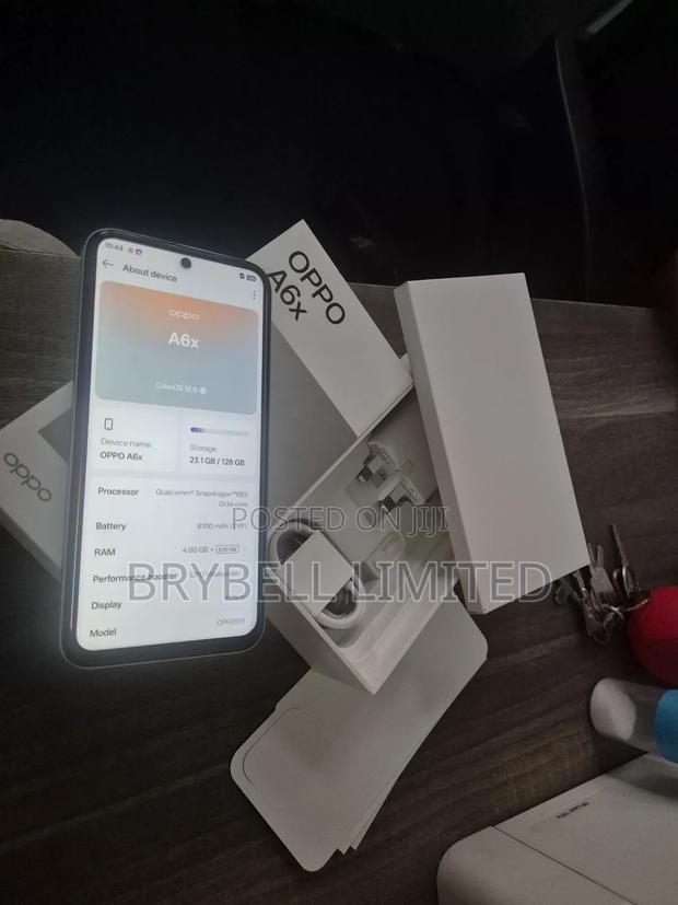 Oppo A6x 128 GB Blue - thumbnail 4