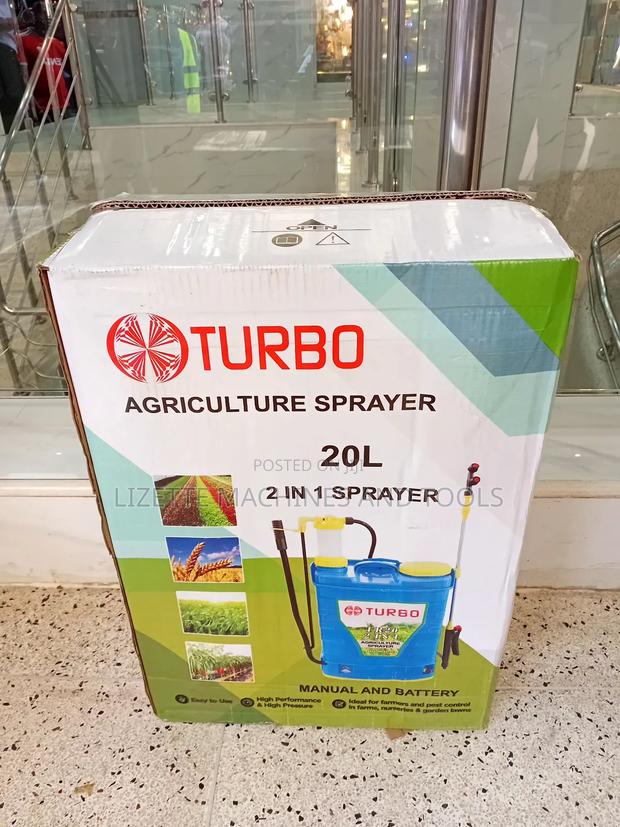 20l Turbo 2 in 1 Knapsack Sprayer