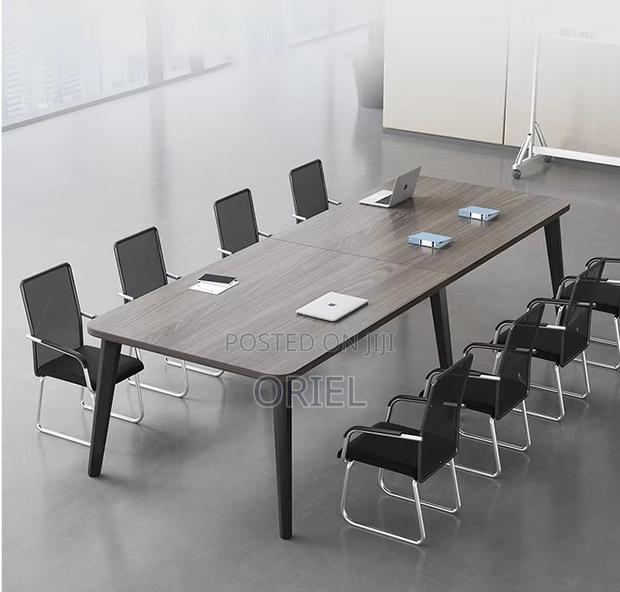 Conference Tables : 2-Meter Meeting Table for Offices Workspaces - thumbnail 3