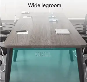 Conference Tables : 2-Meter Meeting Table for Offices Workspaces