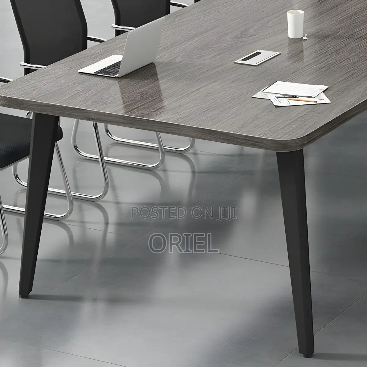 Conference Tables : 2-Meter Meeting Table for Offices Workspaces