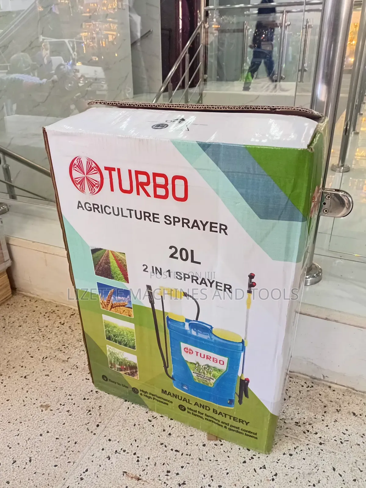 20l Turbo 2 in 1 Knapsack Sprayer
