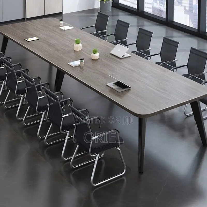 Conference Tables : 2-Meter Meeting Table for Offices Workspaces