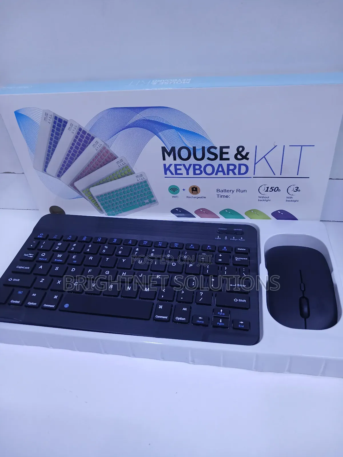 Ultra Slim Rechargeble Bluetooth Keyboard
