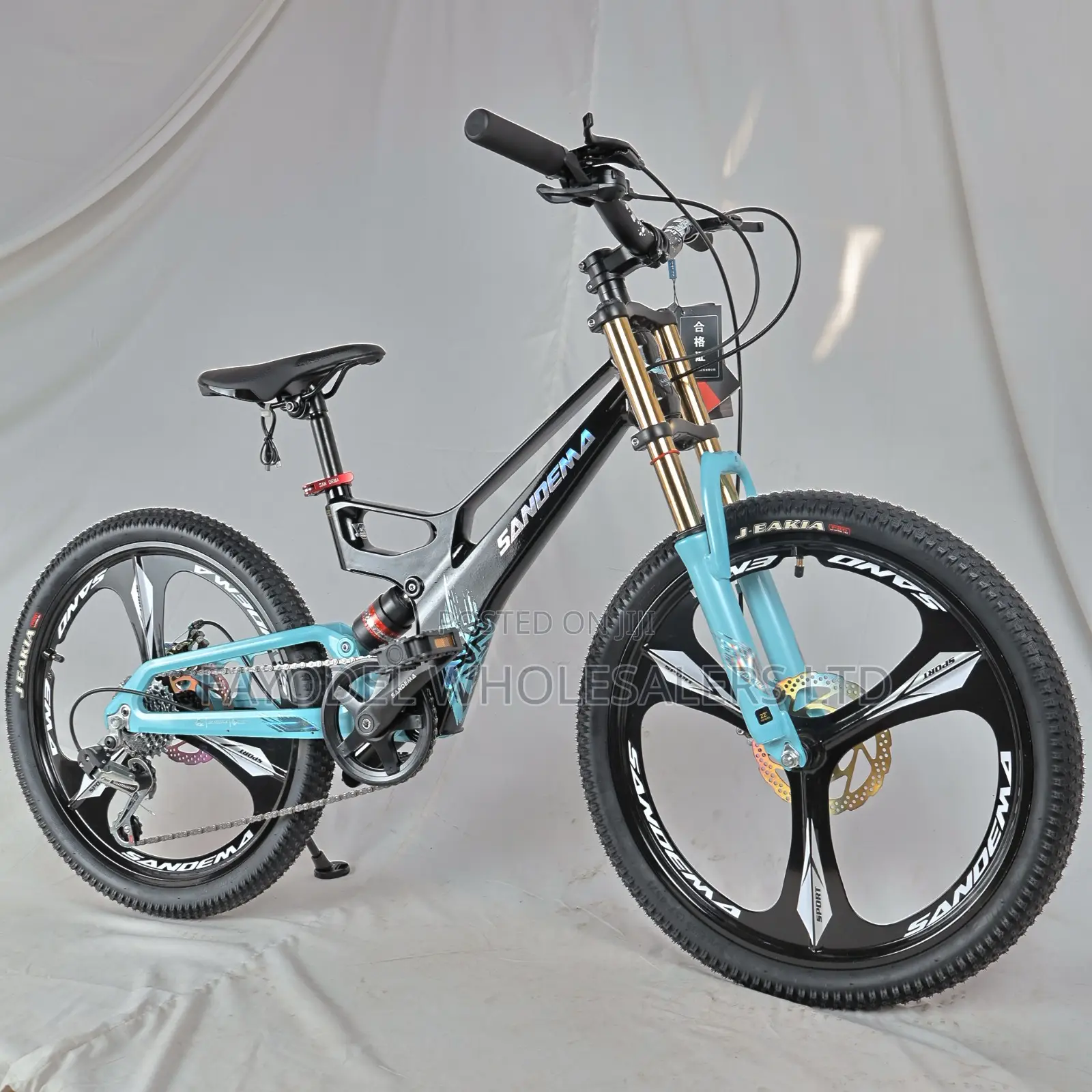 Sandema Size 22 Dual Suspension Aluminium Mountain Bike