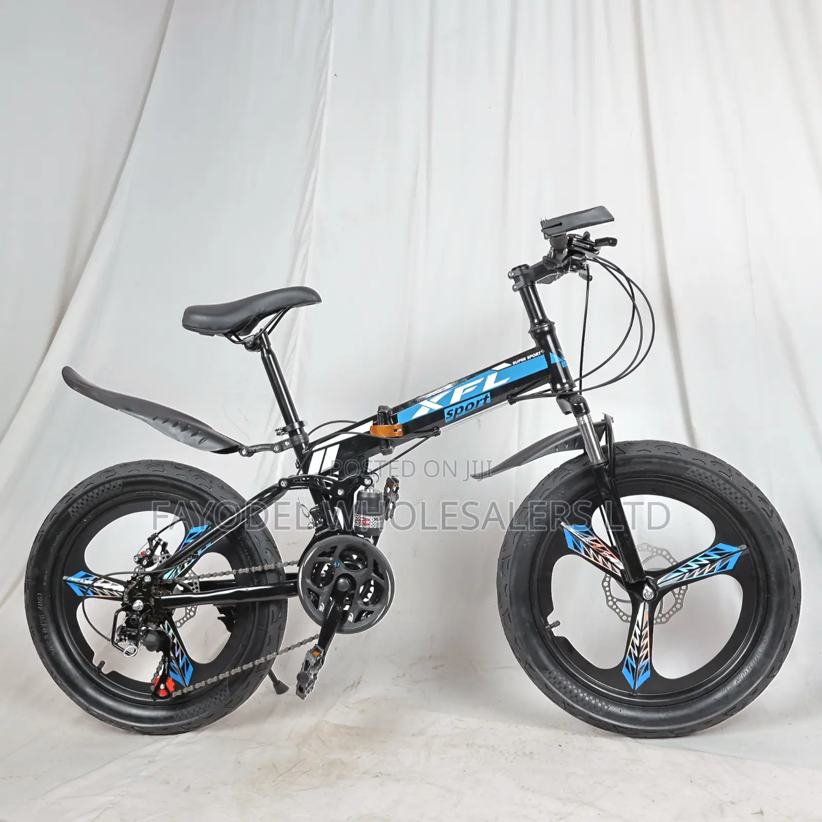 XFL Kids Foldable Mountain Bike – 21 Speed