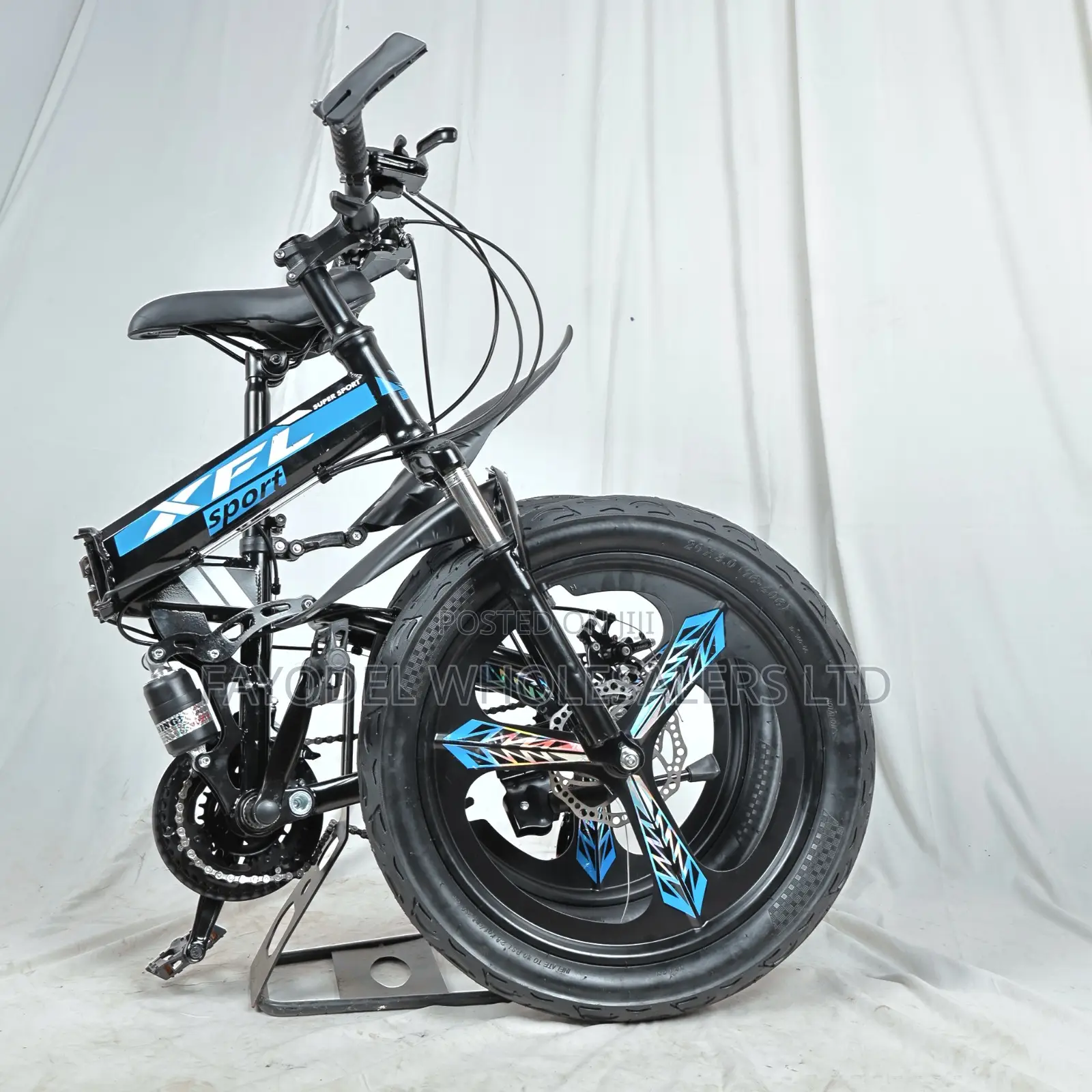 XFL Kids Foldable Mountain Bike – 21 Speed