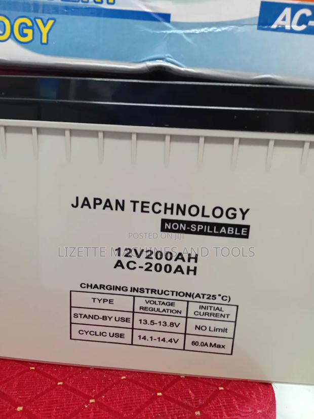 200ah Aico Deep Cycle Battery 12v - thumbnail 3