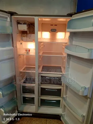 John Lewis Exuk Side by Side Refrigerator