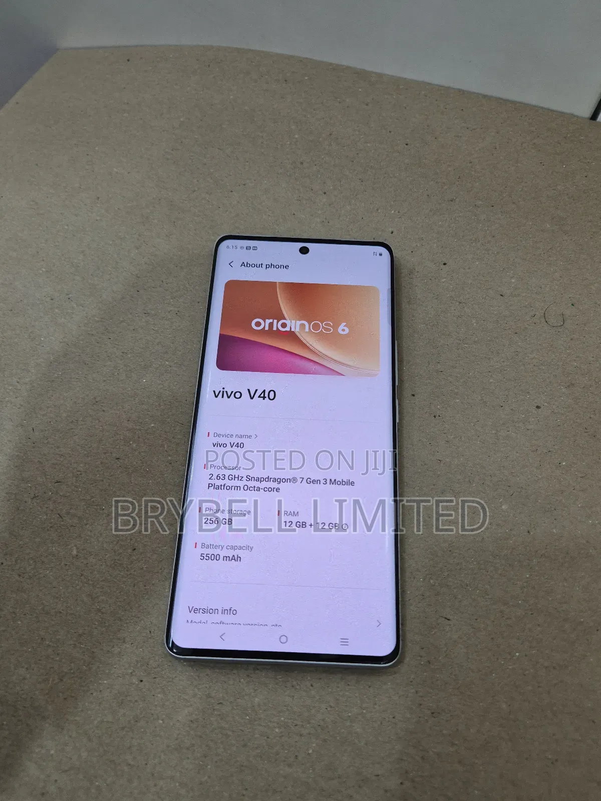 Vivo V40 Lite 256 GB White