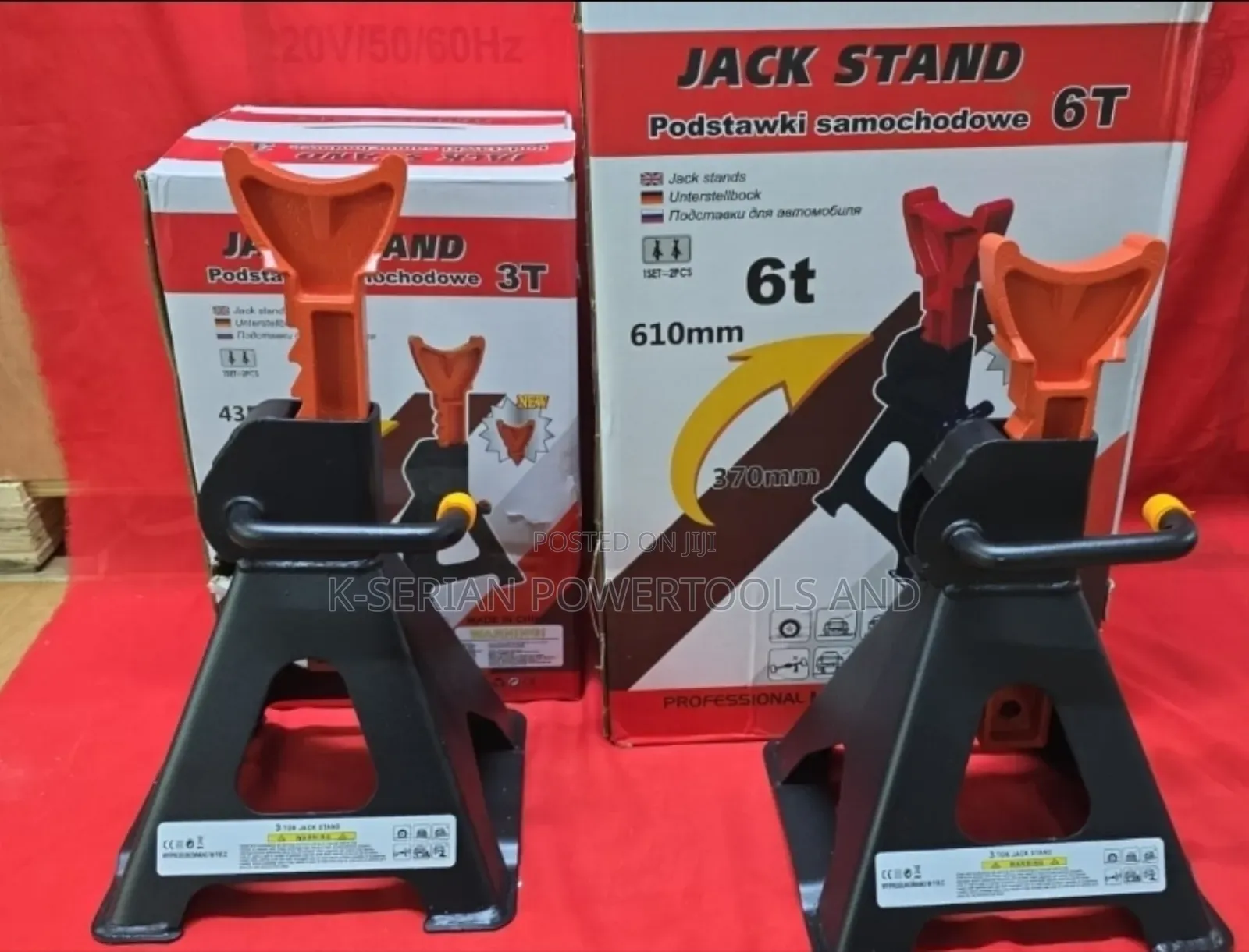 6 Tone Jack Stand/Jack Stand
