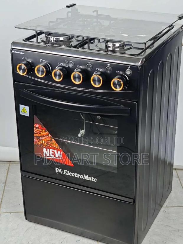 Electromate 3g+1e Standing Cooker With Electric Oven