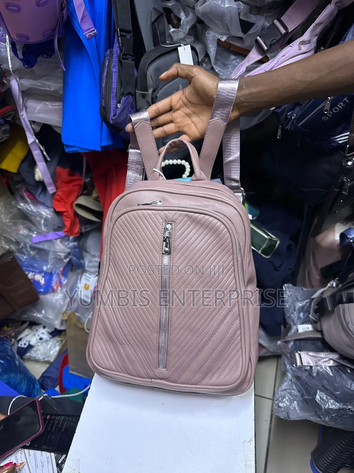 Monkey Leather Bags Back