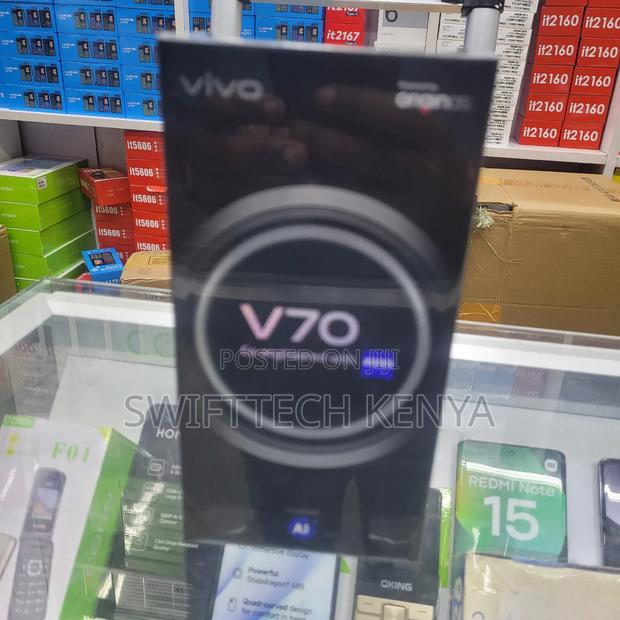 New Vivo V70 256 GB Black