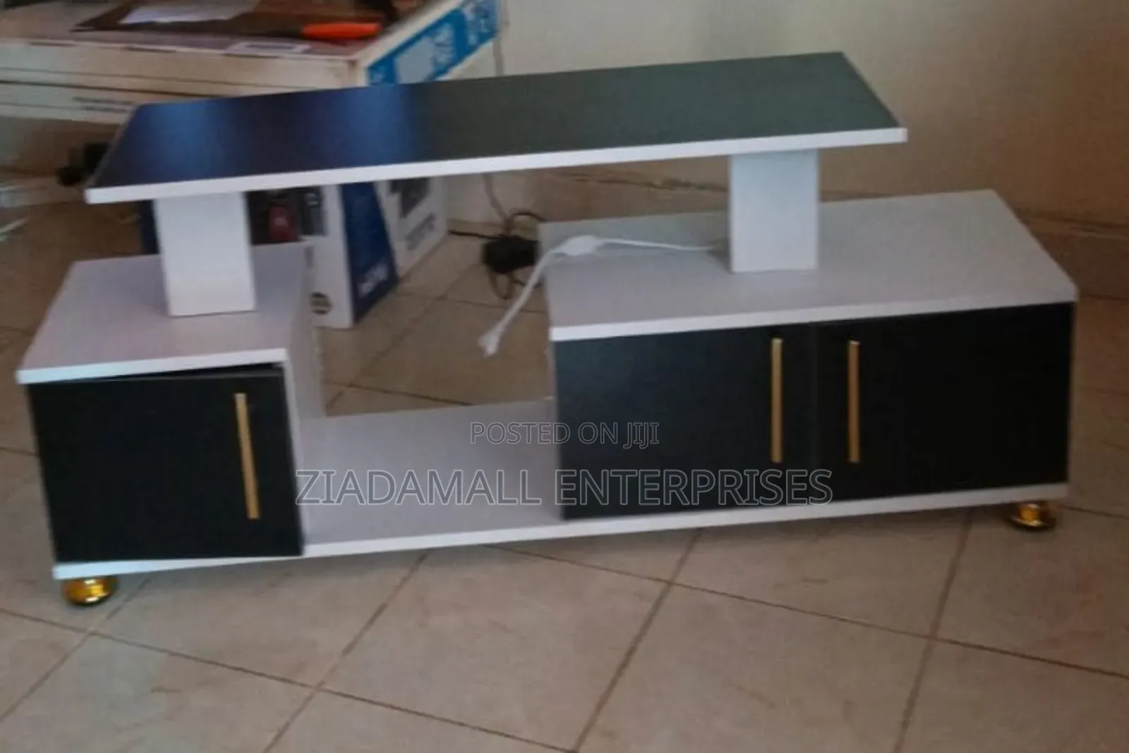 Tv Stand Modern Istanbul 2 Entertainment Unit With Led Lights