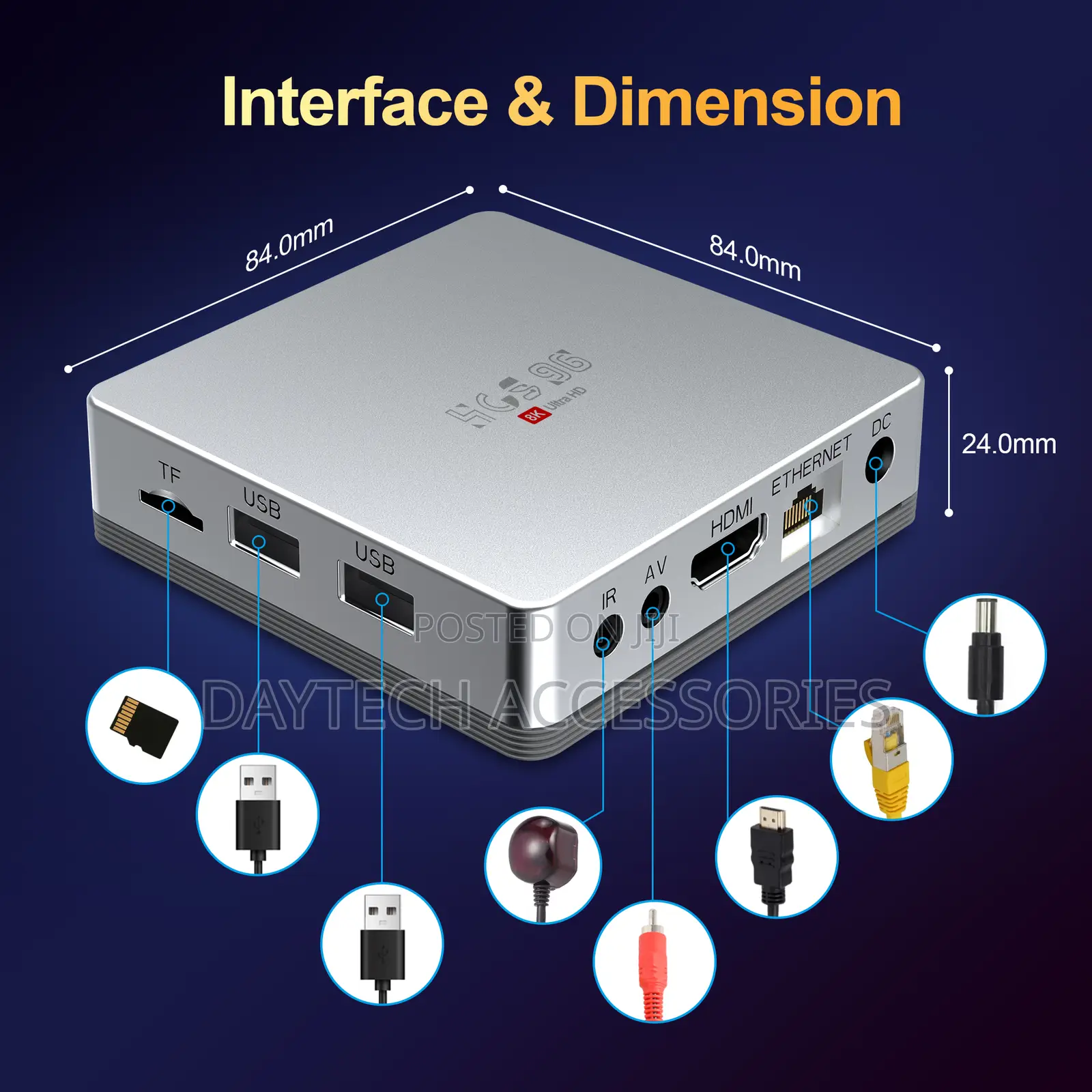 Tv Box Hcs96 (4ram 64gb) HDR Android 13.