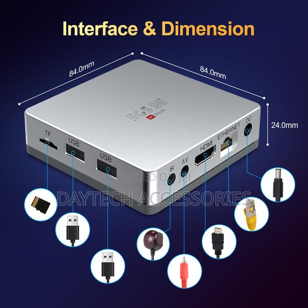 Tv Box Hcs96 (4ram 64gb) HDR Android 13. - thumbnail 2