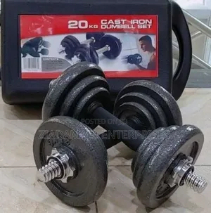 20kg Adjustable Dumbbell Set for Full-Body Training