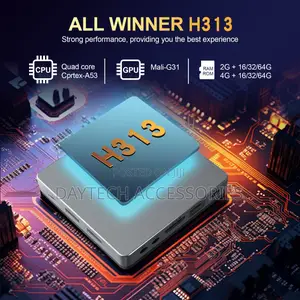 HCS 96 Android Smart Tv Box 4gb/64gb Android 13.0 - Grey